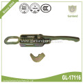 Spring Loaded Fastener With Catch Hook Weld On